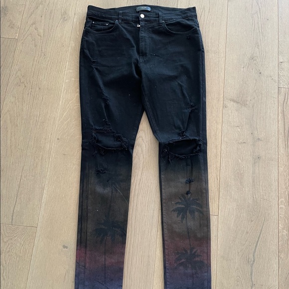Black Amiri jeans